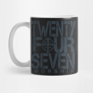 TWENTY FOUR SEVEN | BLACK Mug